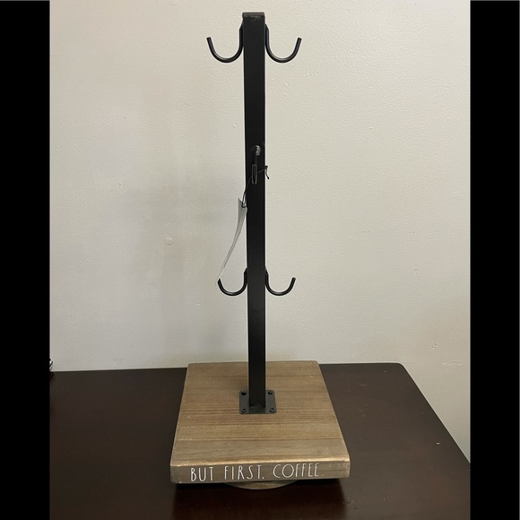 NWT Rae Dunn “BUT FIRST COFFEE” Mug Stand - Picture 7 of 15